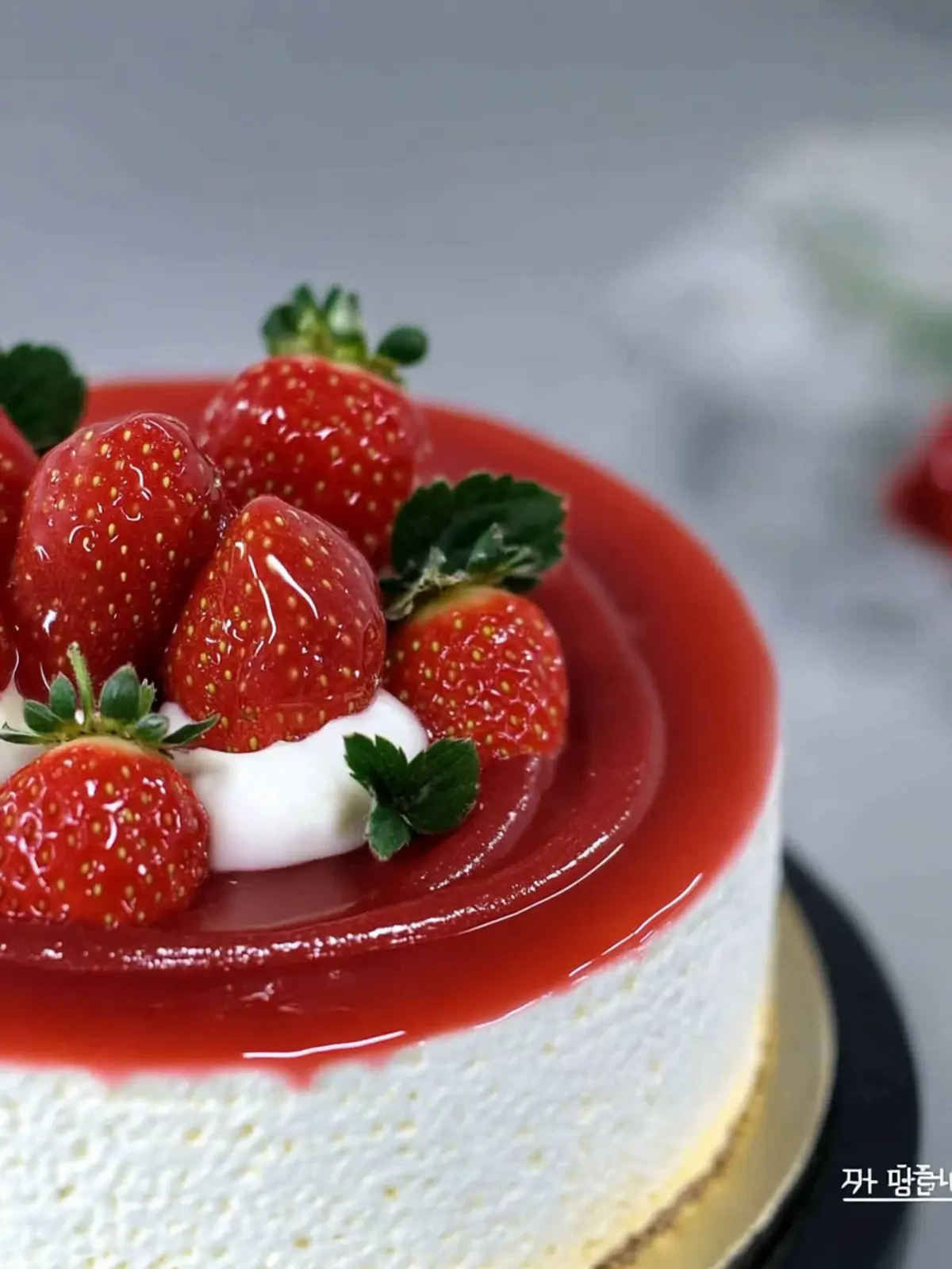 Delight in Korean Style Strawberry Shortcake Bliss 5 Korean style Strawberry Shortcake