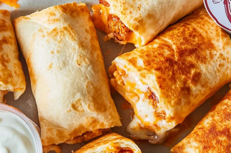 Copycat Taco Bell Grilled Cheese Burritos