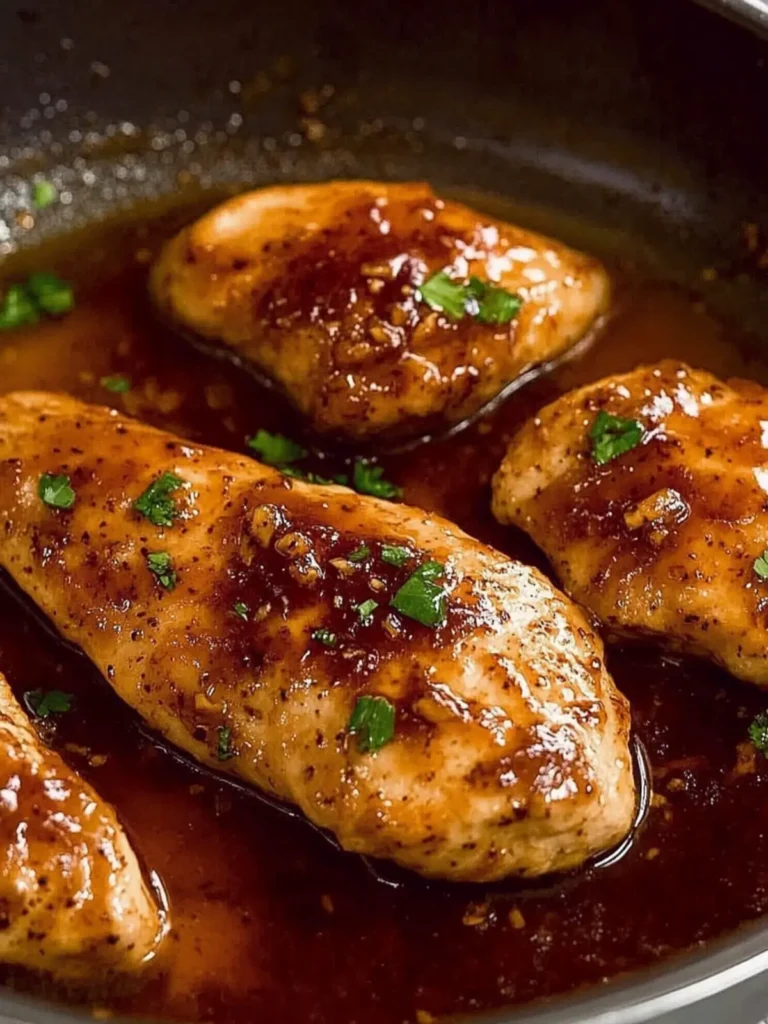 Savory Honey Garlic Chicken Breast in Just 12 Minutes 4 Honey Garlic Chicken Breast