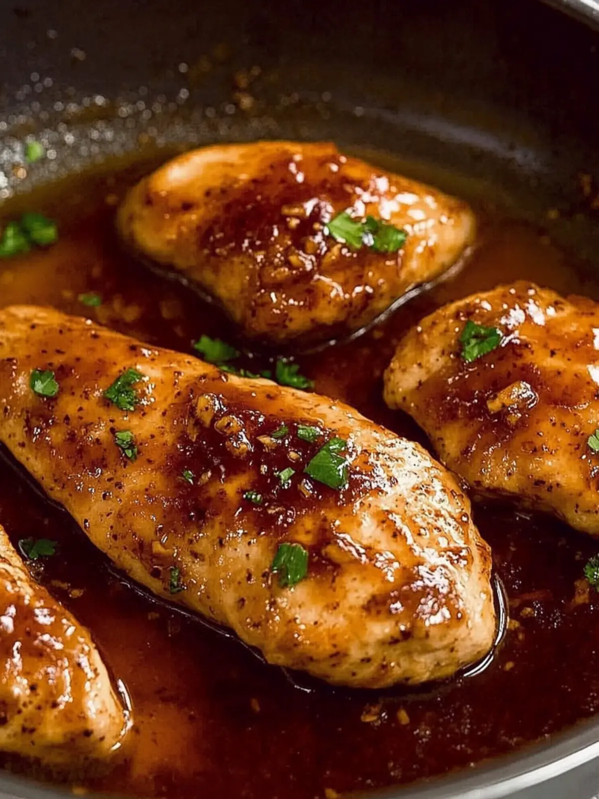 Savory Honey Garlic Chicken Breast in Just 12 Minutes 4 Honey Garlic Chicken Breast