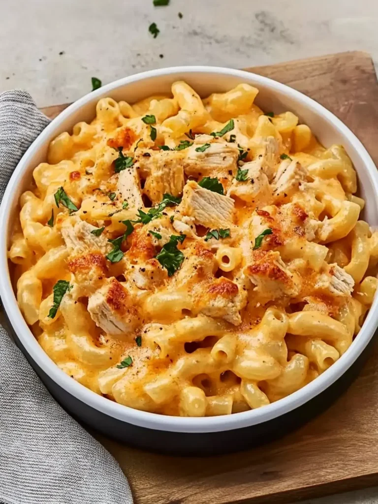 Buffalo Chicken Mac and Cheese