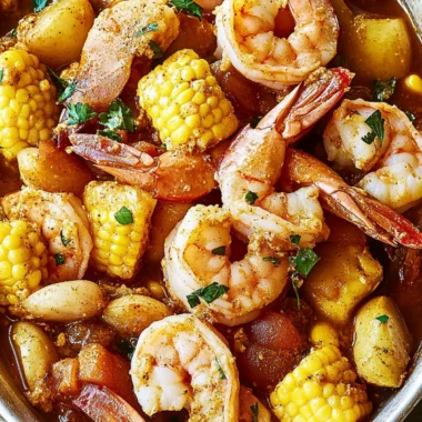 Slow Cooker Shrimp Boil
