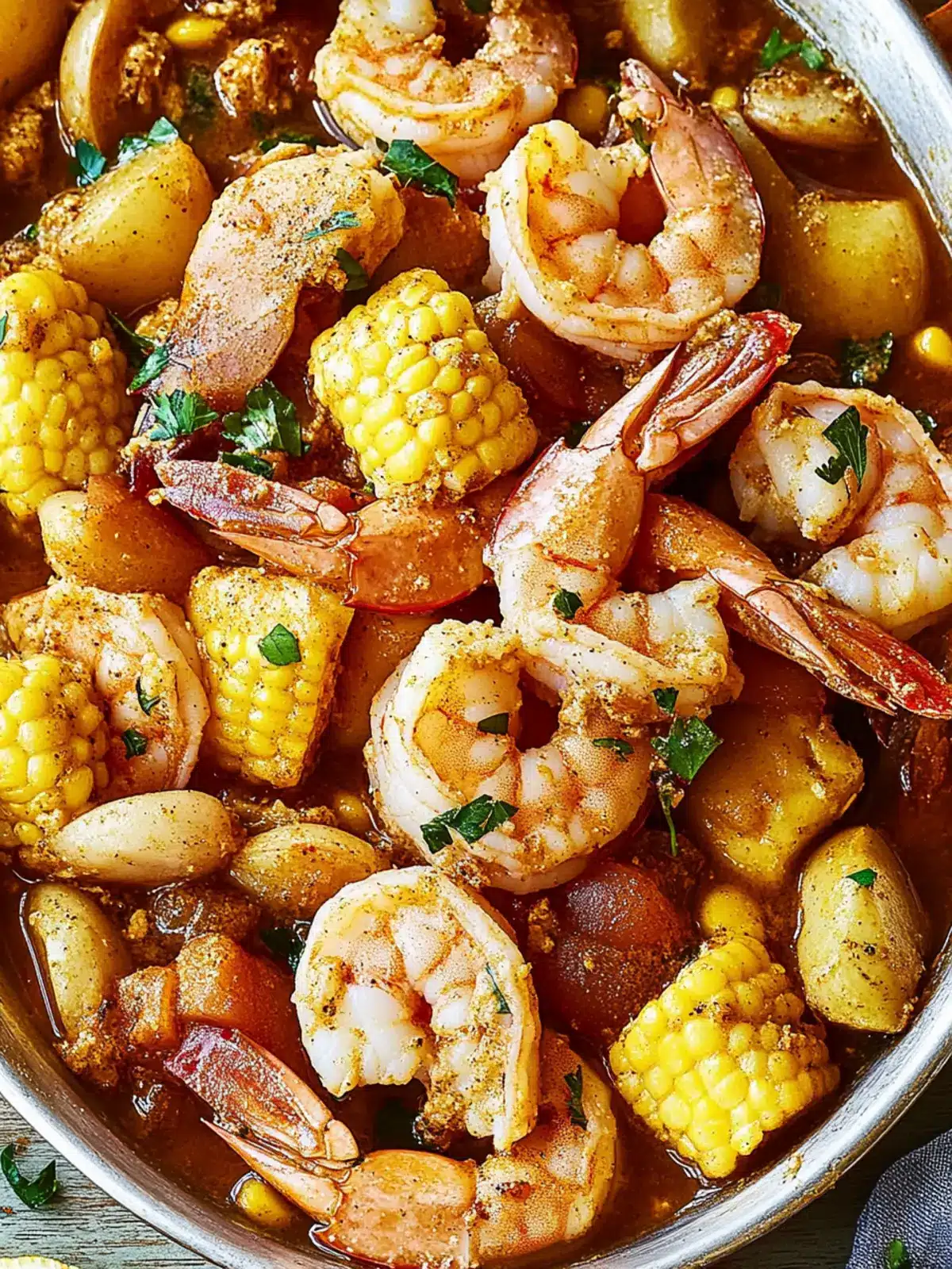 Slow Cooker Shrimp Boil