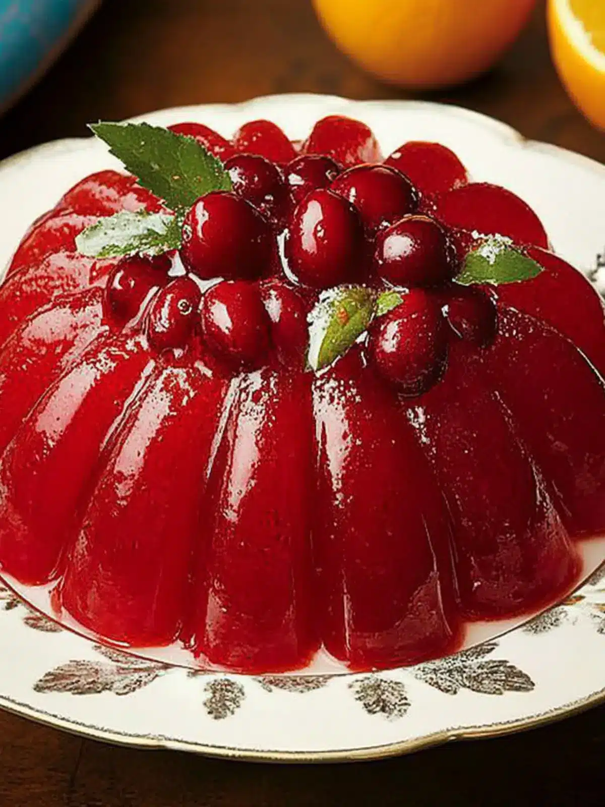 Cranberry-Orange Jell-O Salad
