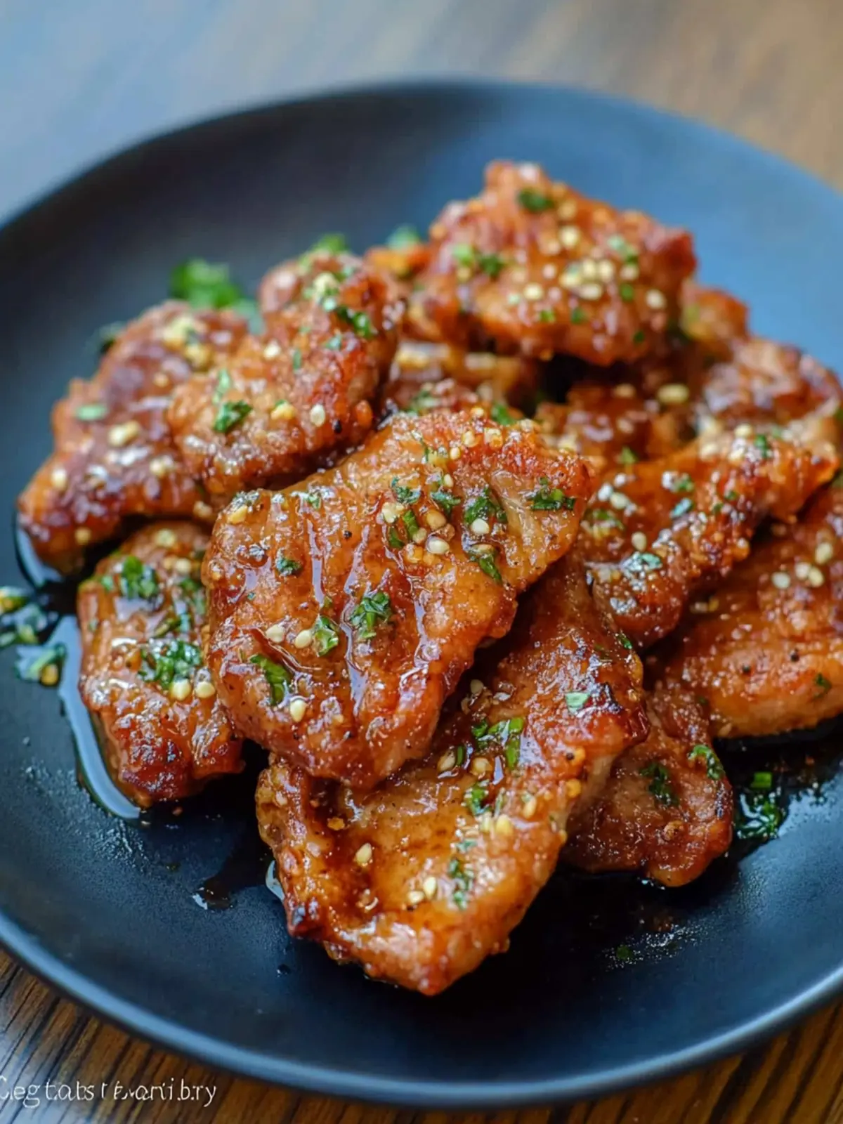 Honey Garlic Pork Chops