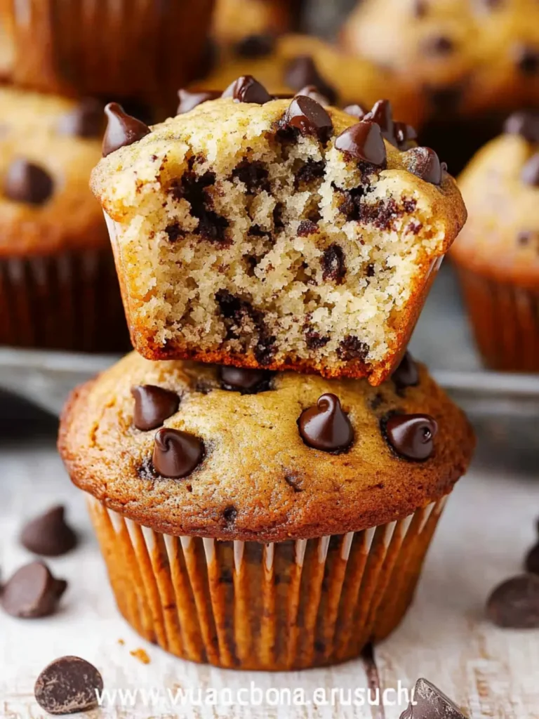 Heavenly Banana Chocolate Chip Muffins That Wow Every Time 3 Banana Chocolate Chip Muffins
