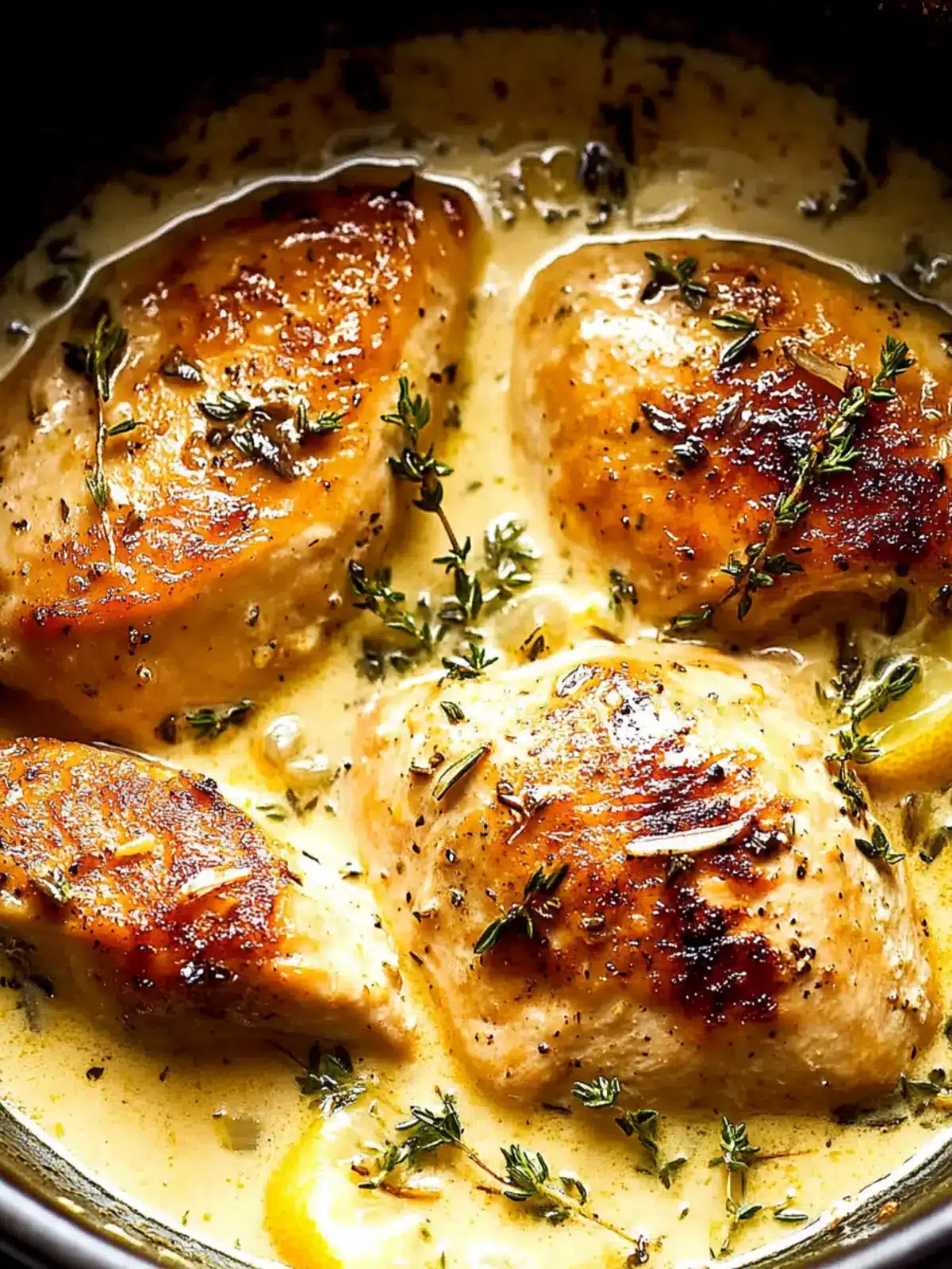 Slow-Cooker Creamy Lemon Herb Chicken for Effortless Comfort 3 Slow-Cooker Creamy Lemon Herb Chicken