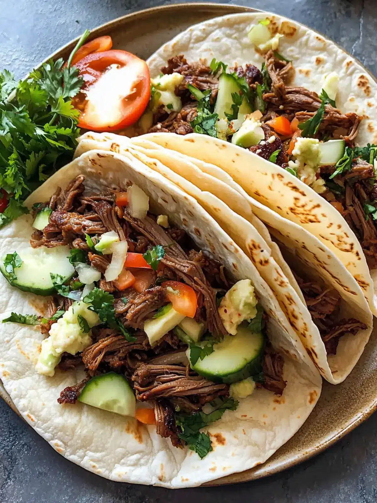 Irresistible Simple Slow-Cooked Korean Beef Soft Tacos at Home 2 Simple Slow-Cooked Korean Beef Soft Tacos