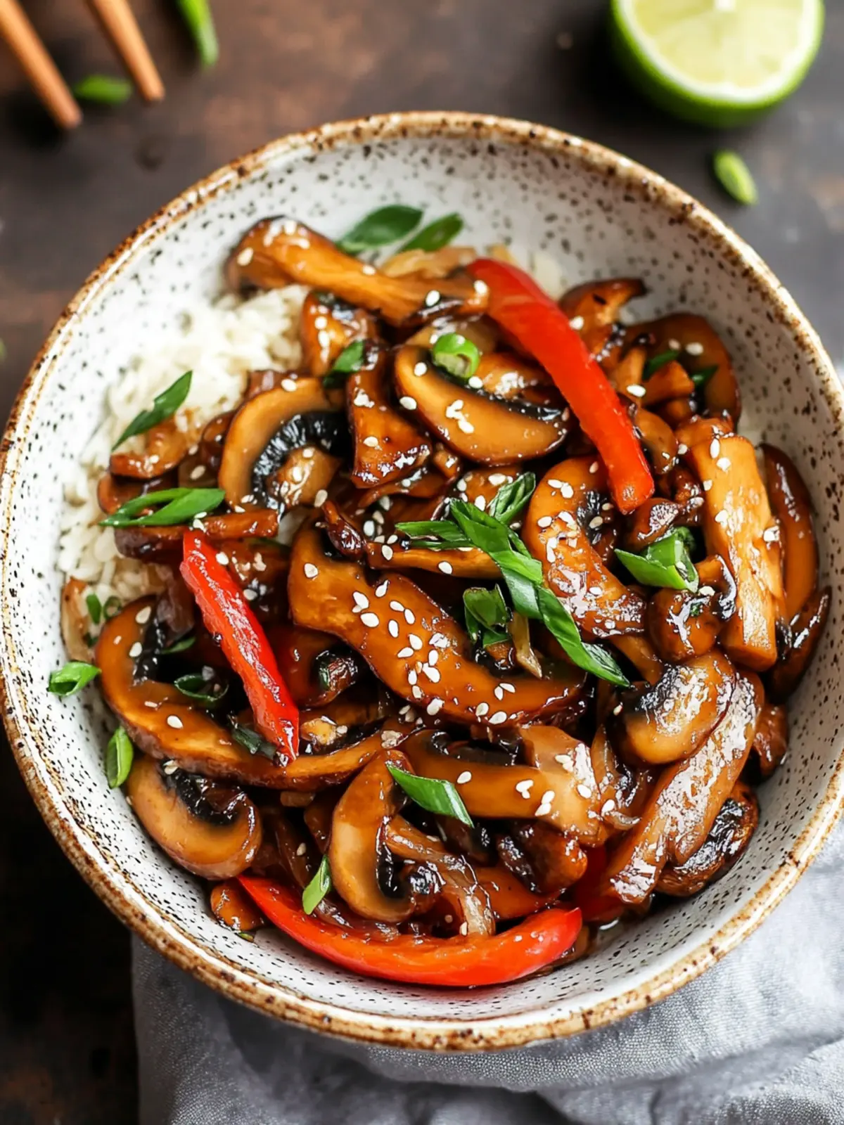 20-Minute Mushroom Stir Fry