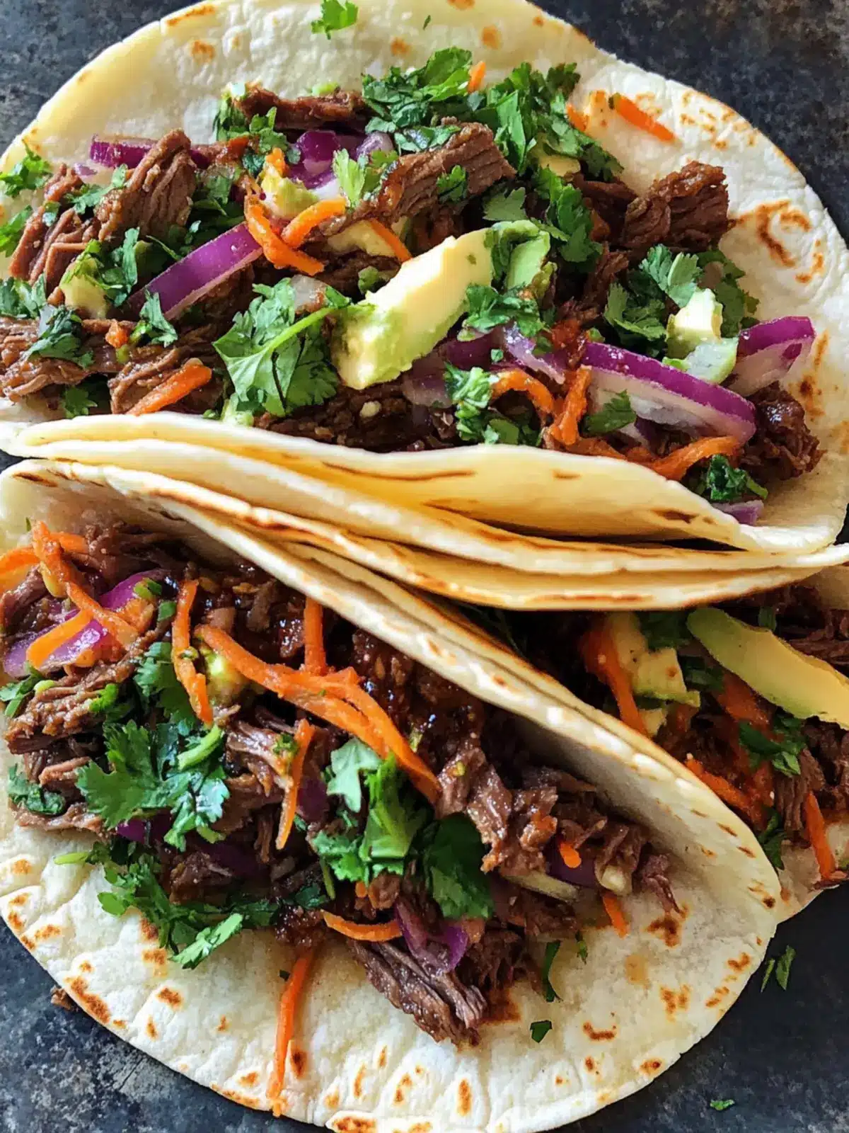 Irresistible Simple Slow-Cooked Korean Beef Soft Tacos at Home 3 Simple Slow-Cooked Korean Beef Soft Tacos