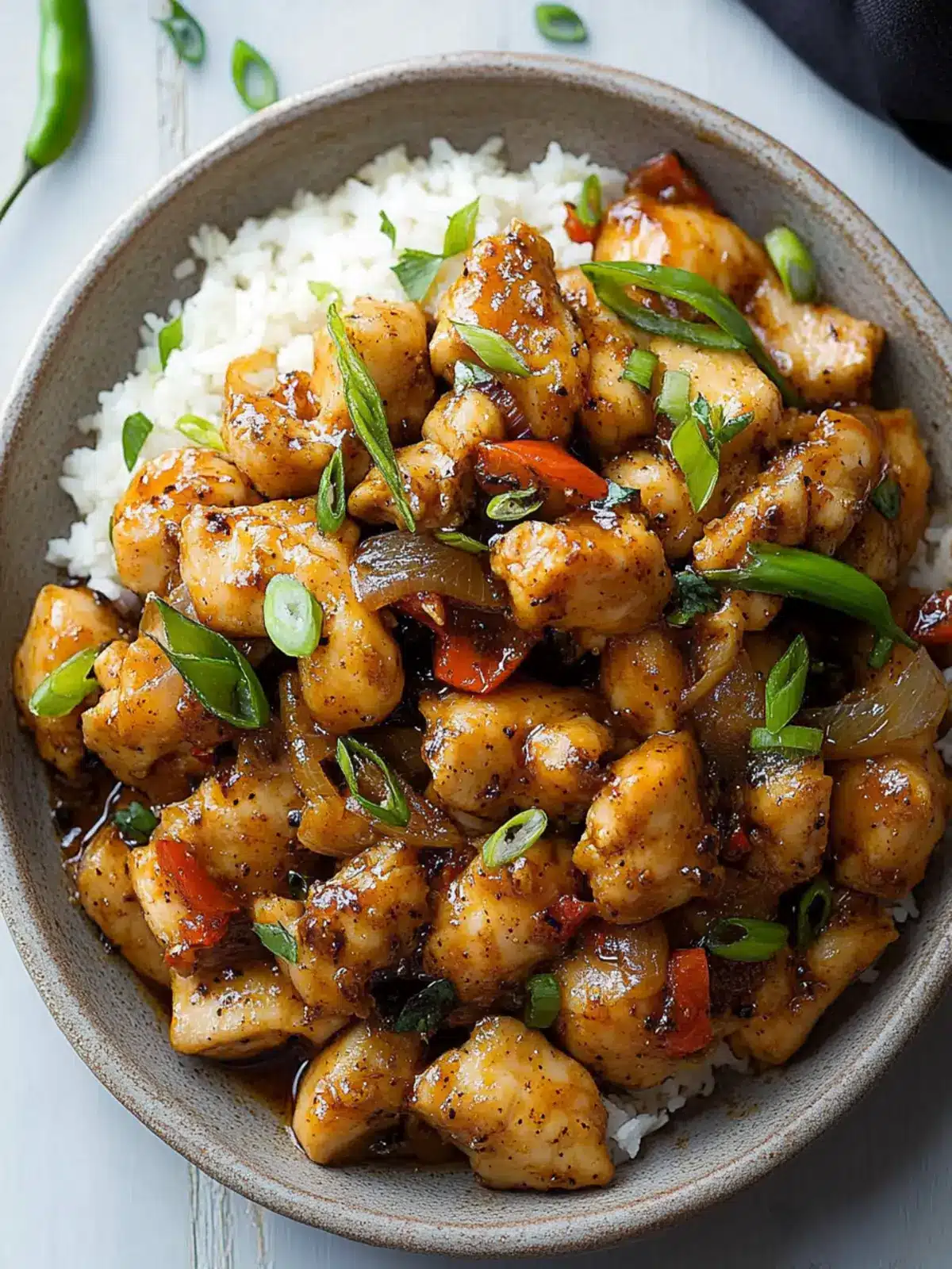 Black Pepper Chicken