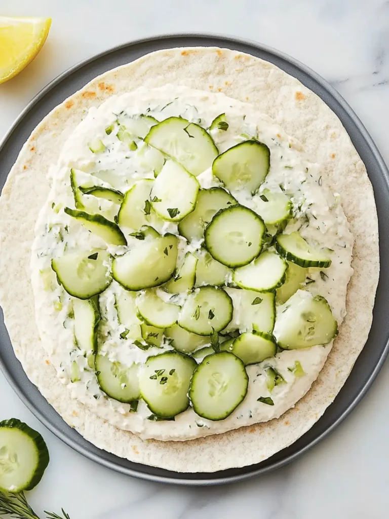 Easy 3-Ingredient Cucumber Boursin Wrap for Quick Delight 2 3-Ingredient Cucumber Boursin Wrap