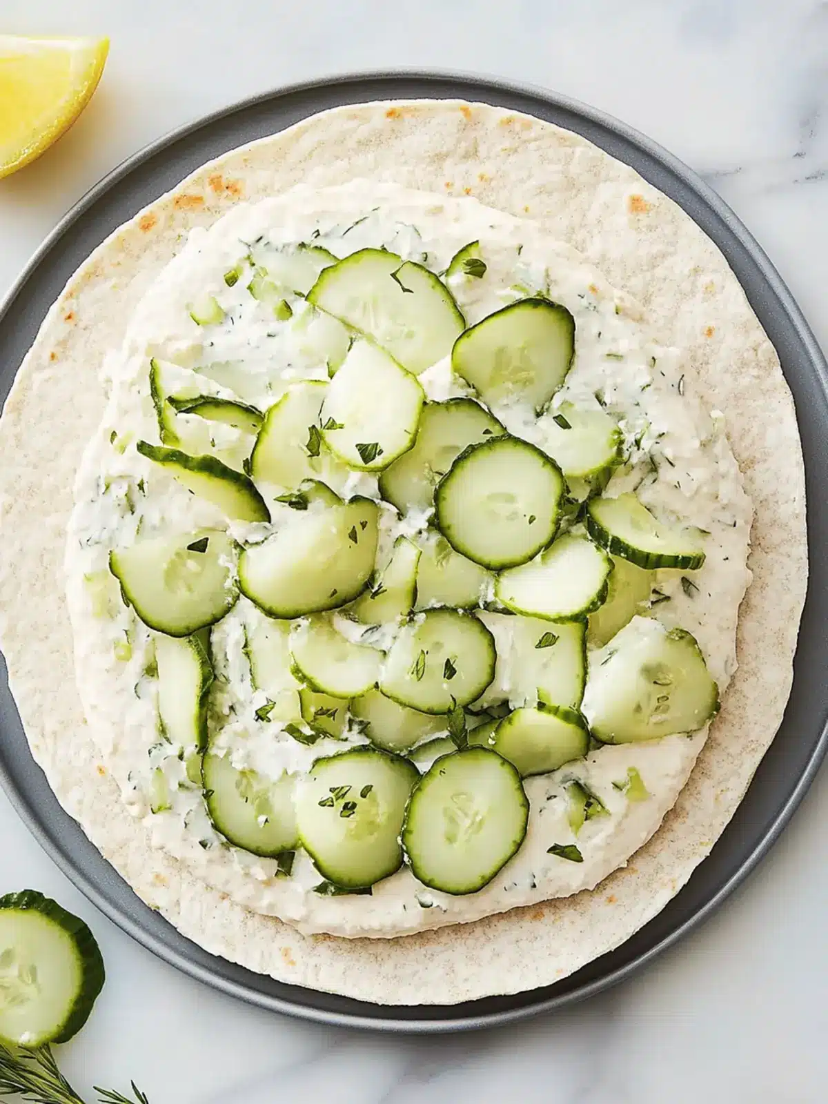 Easy 3-Ingredient Cucumber Boursin Wrap for Quick Delight 2 3-Ingredient Cucumber Boursin Wrap