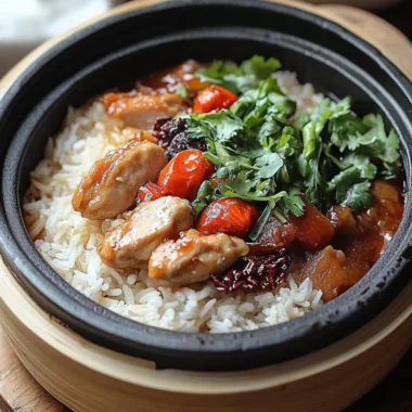 Chinese Clay Pot Chicken Rice