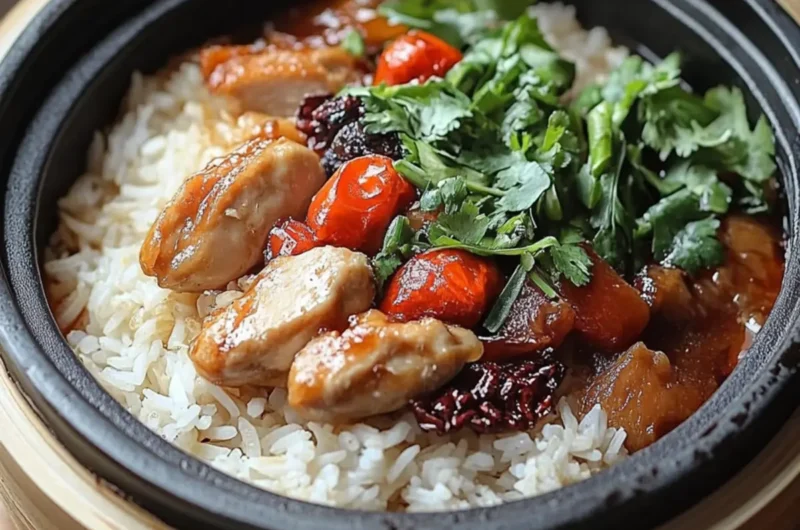Chinese Clay Pot Chicken Rice