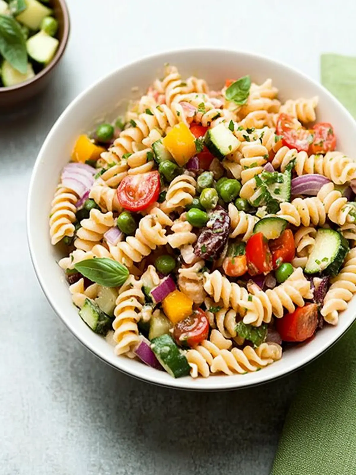 Colorful Veggie Pasta Salad: The Ultimate Summer Side Dish 4 Veggie Pasta Salad