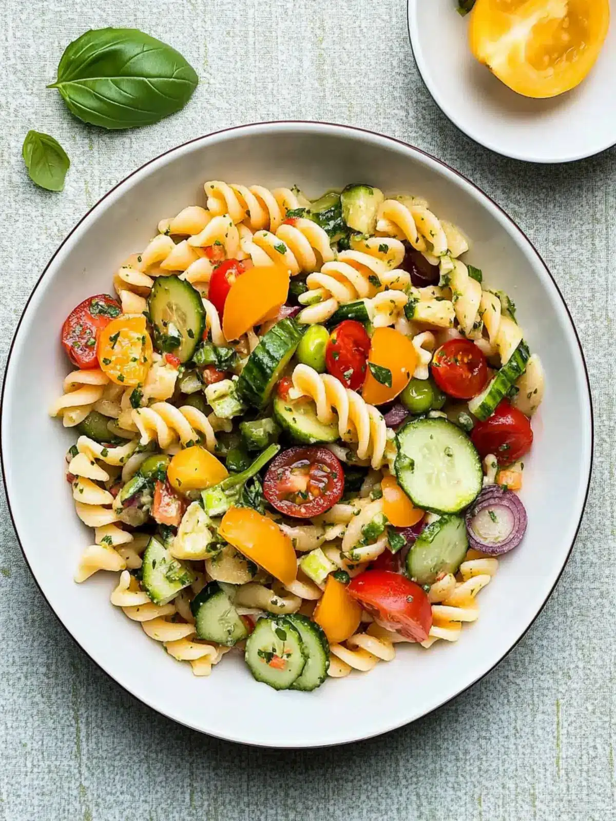 Colorful Veggie Pasta Salad: The Ultimate Summer Side Dish 5 Veggie Pasta Salad