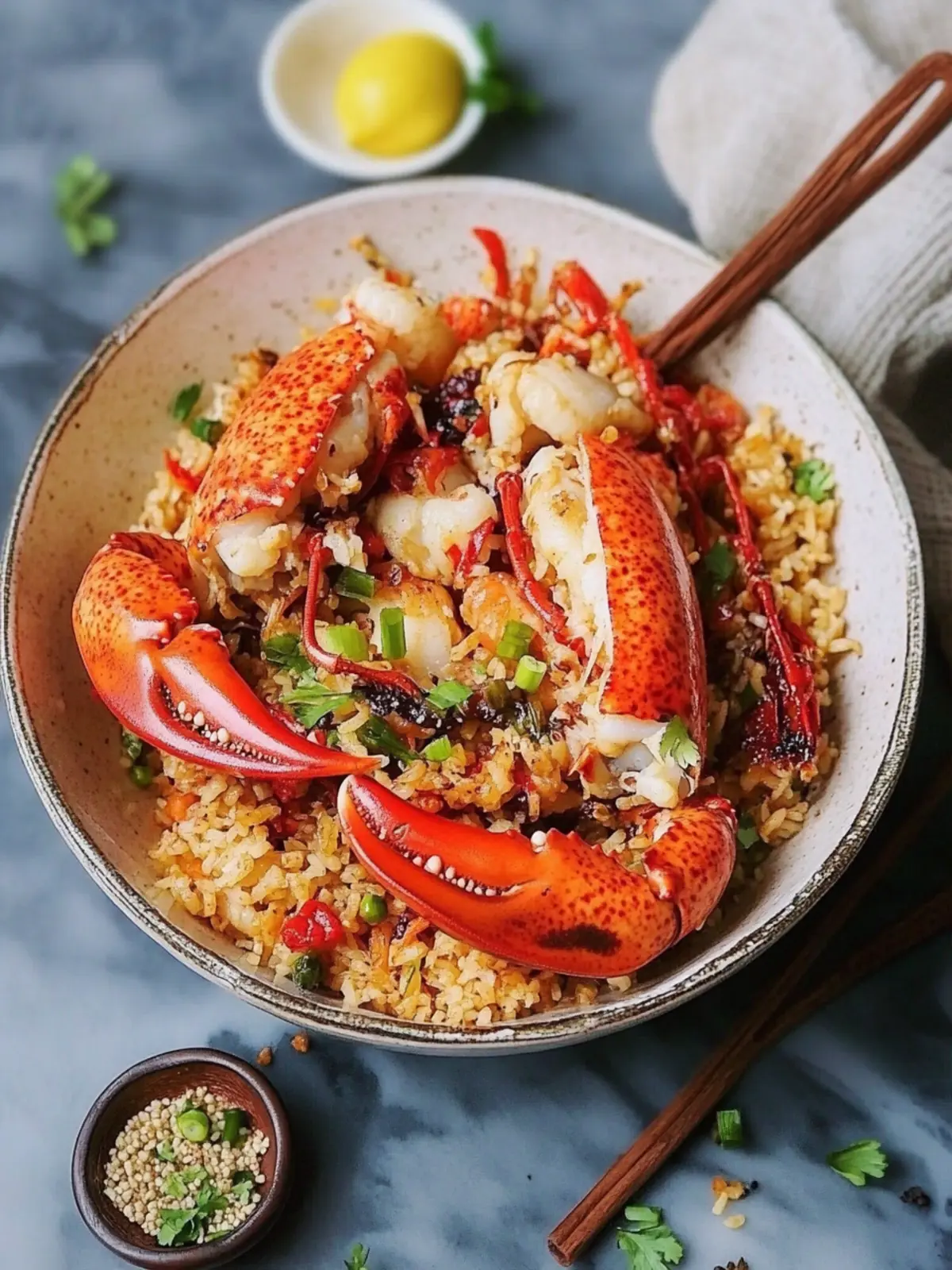 Lobster Sticky Fried Rice