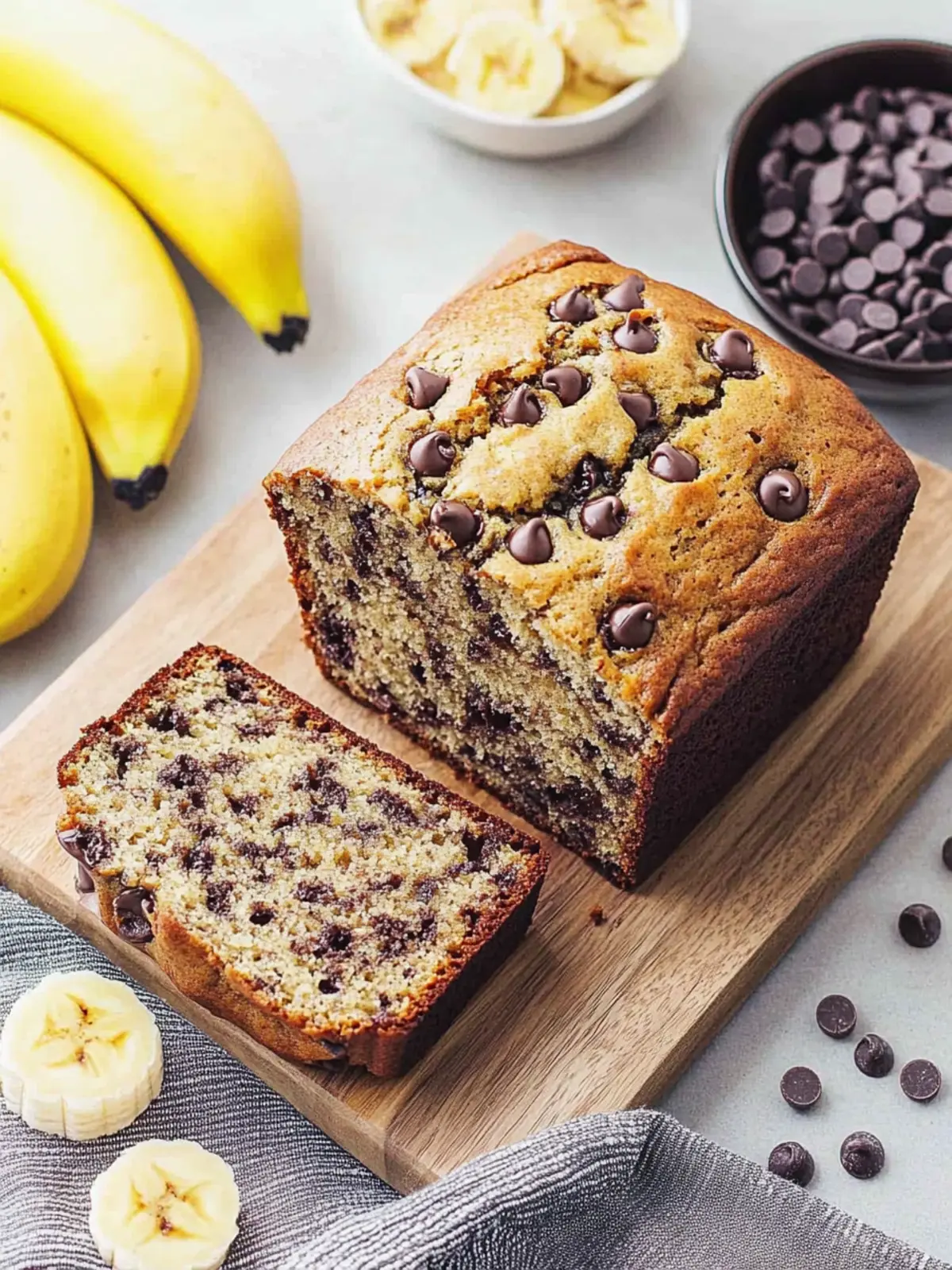 Chocolate Chip Banana Bread