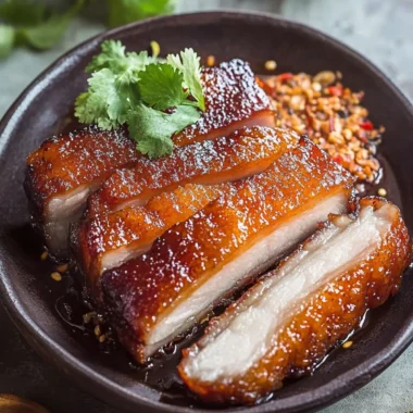 Chinese Crispy Pork Belly