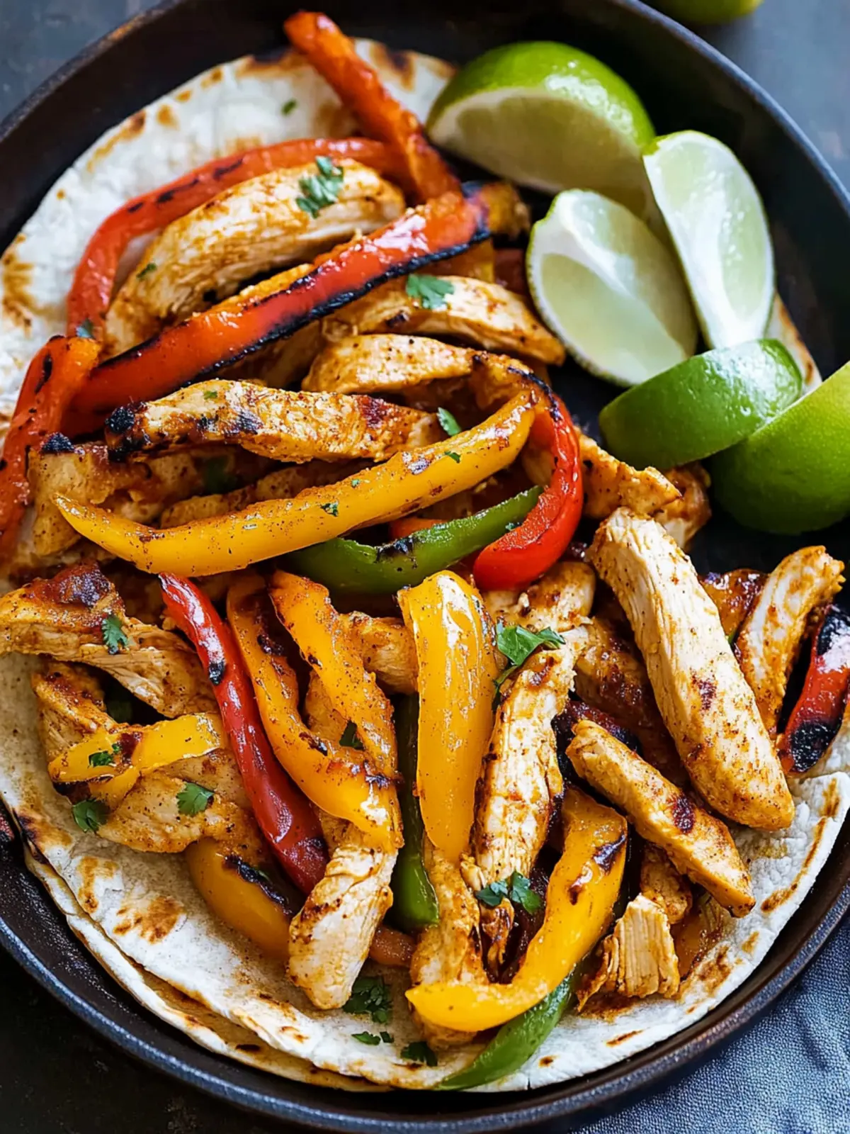 The Best Chicken Fajitas