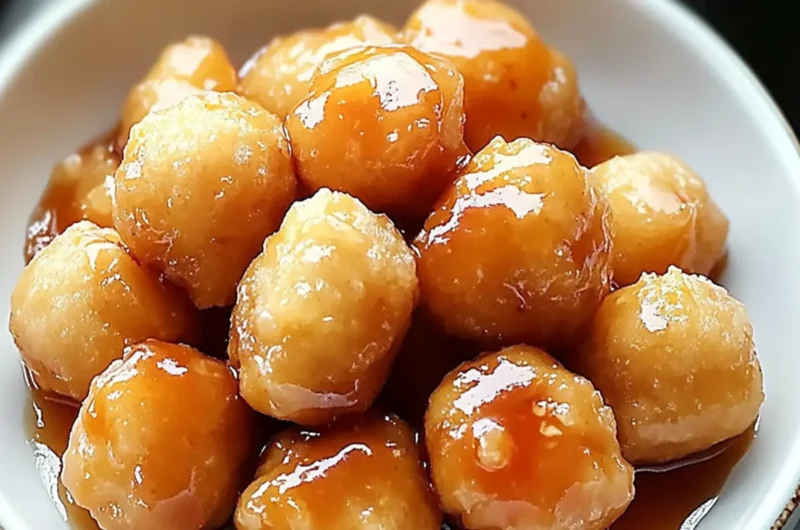 Crispy Chinese Chicken Balls With Sweet And Sour Sauce Bliss