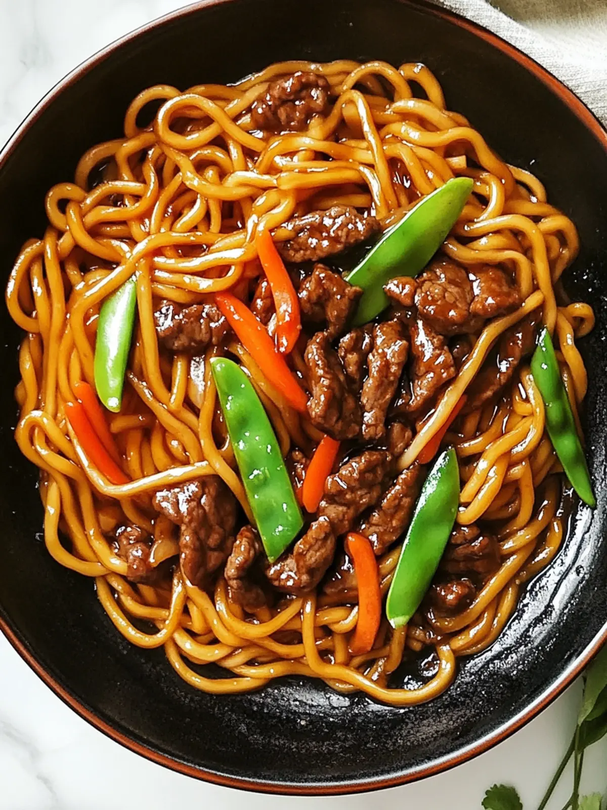 Quick Beef Lo Mein: Your Easy Homemade Chinese Delight