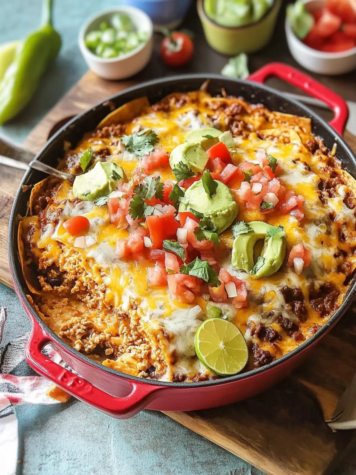 Easy Taco Casserole: Your Quick Fix for Flavorful Fun 5 Easy Taco Casserole