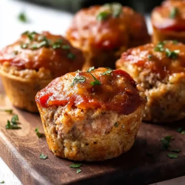 Turkey Meatloaf Muffins
