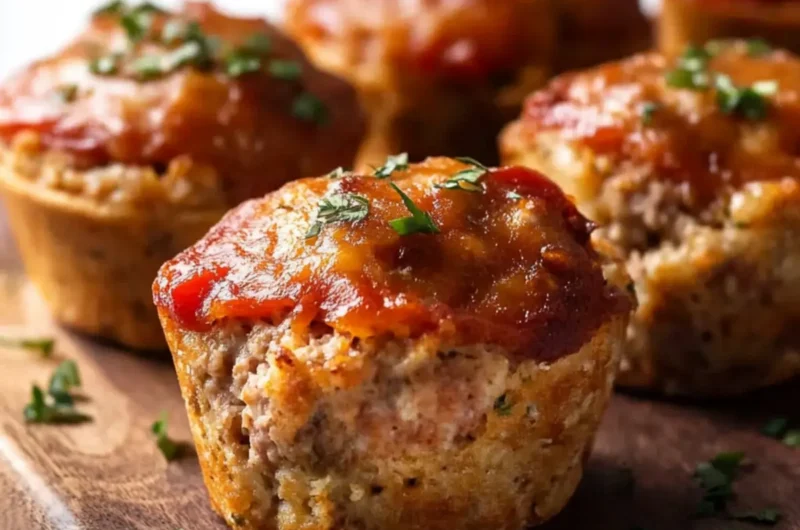 Turkey Meatloaf Muffins