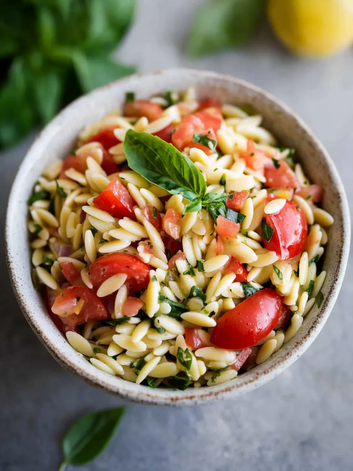 Zesty Easy Lemon Orzo Pasta Salad for a Fresh Taste Adventure 3 Easy Lemon Orzo Pasta Salad