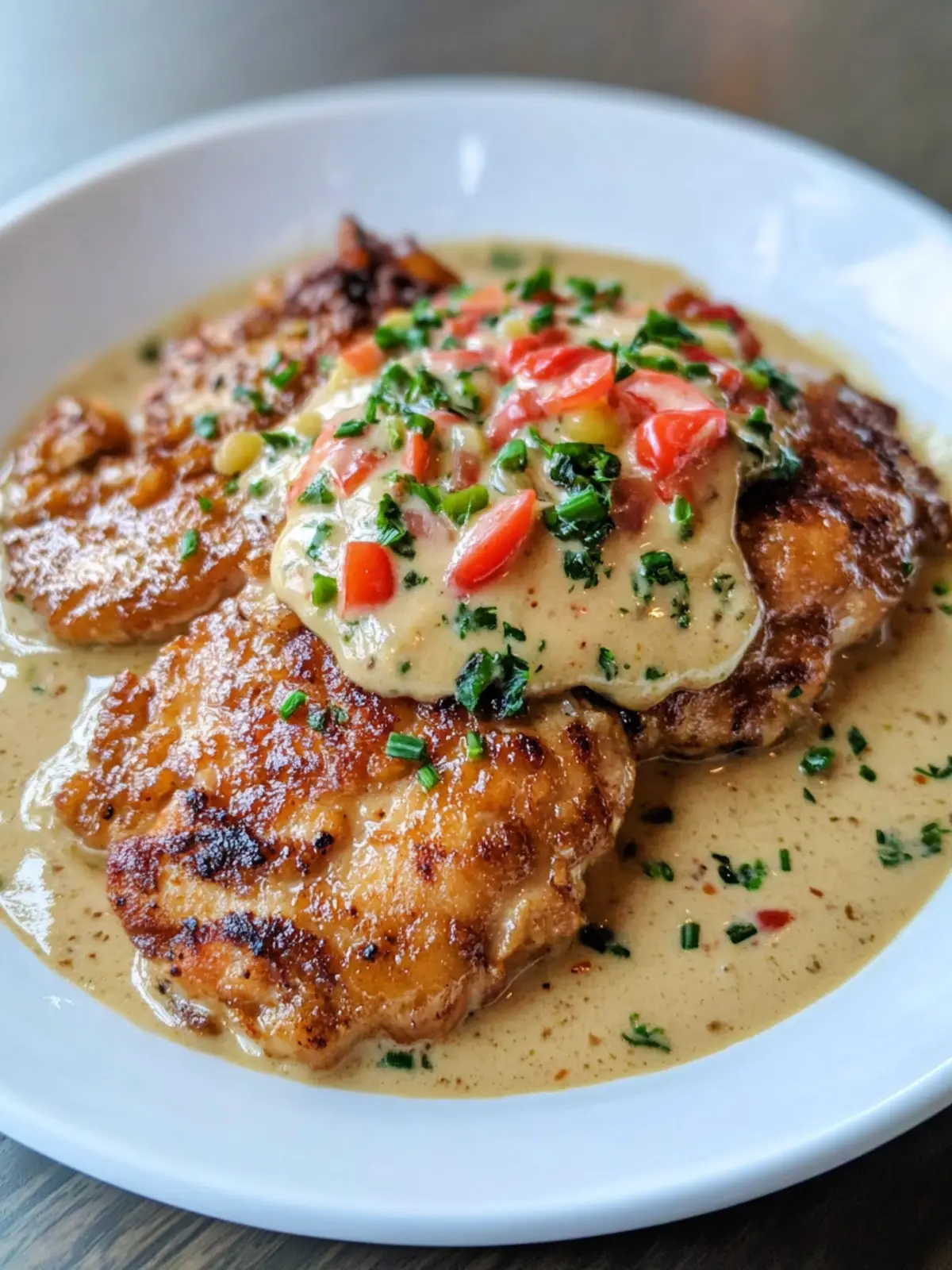 Filipino Chicken ala King with Creamy Sauce