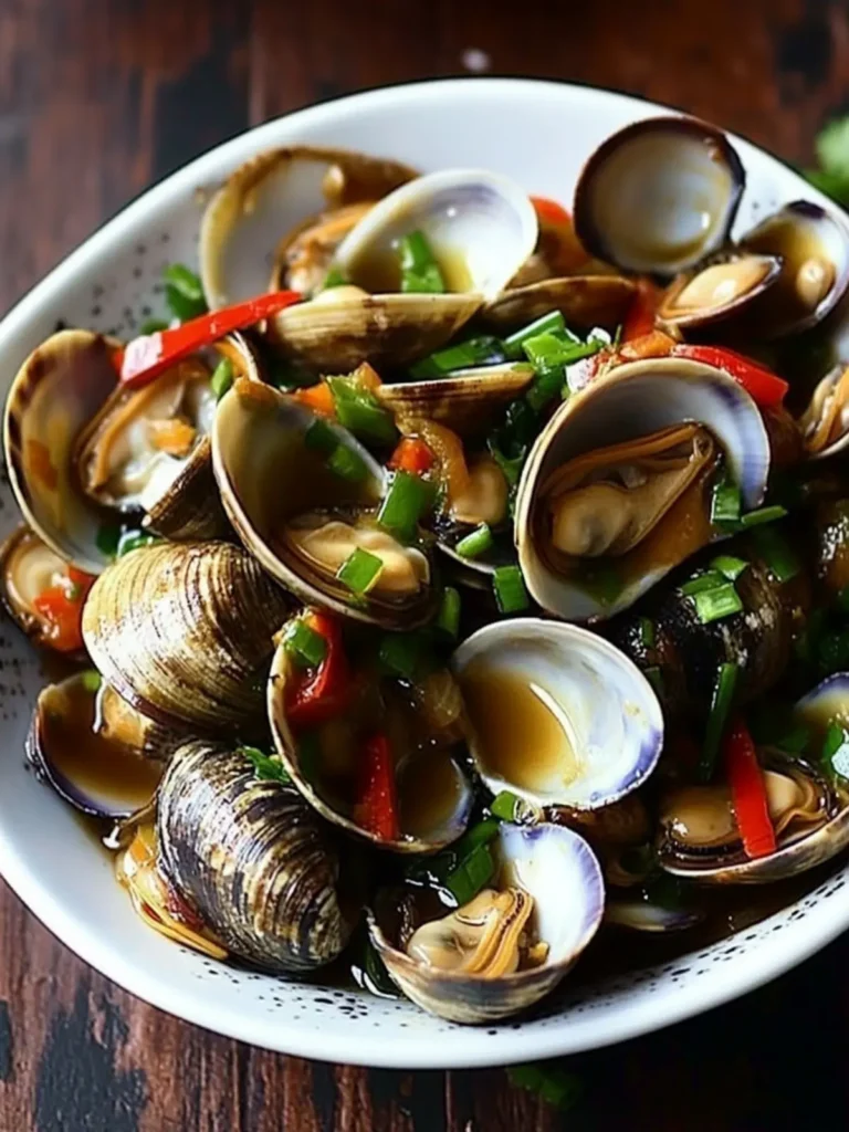 Savor the Best Stir-Fried Clams in Black Bean Sauce Today 4 Stir-Fried Clams in Black Bean Sauce