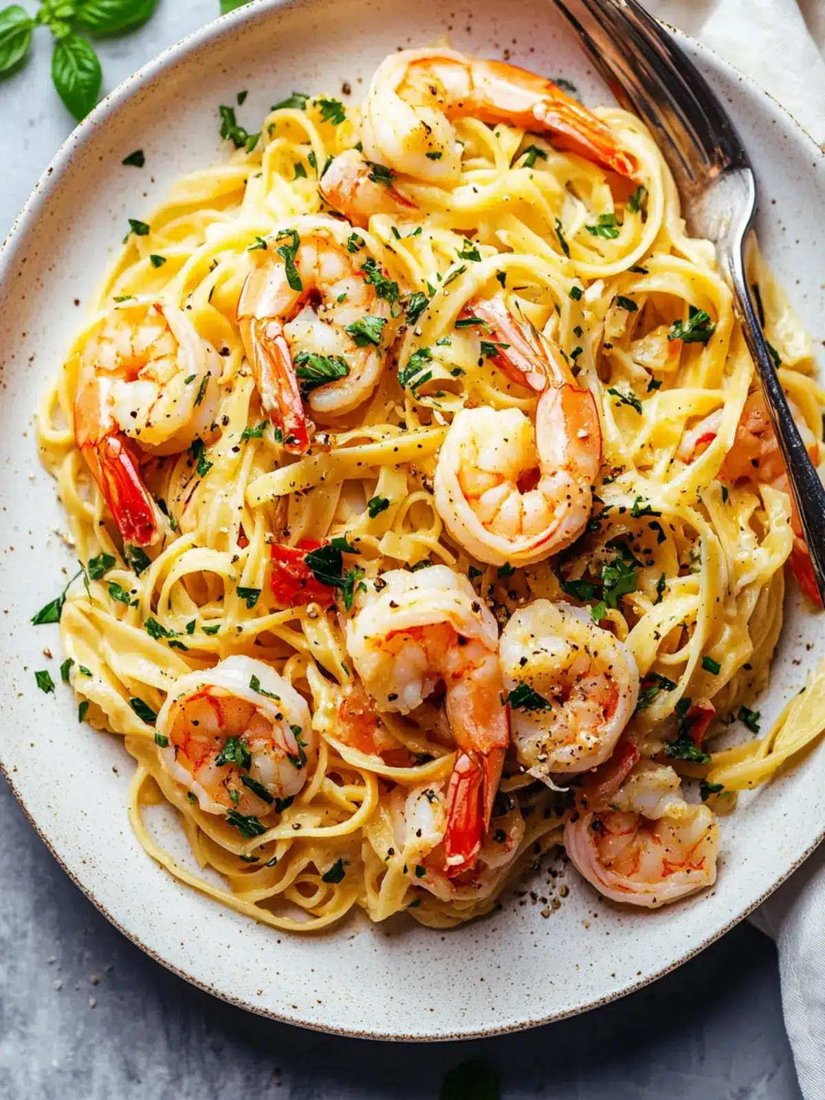 Shrimp Linguine