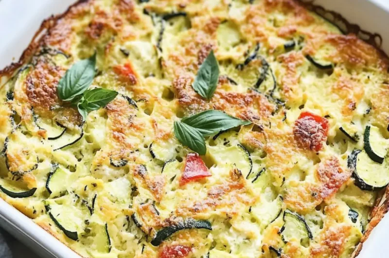Zucchini Breakfast Casserole