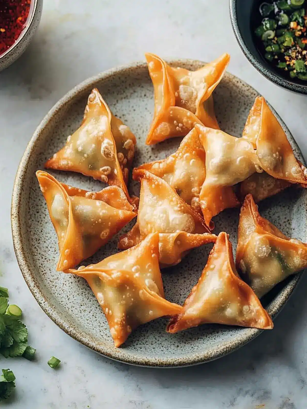 Ginger-Pork Wontons