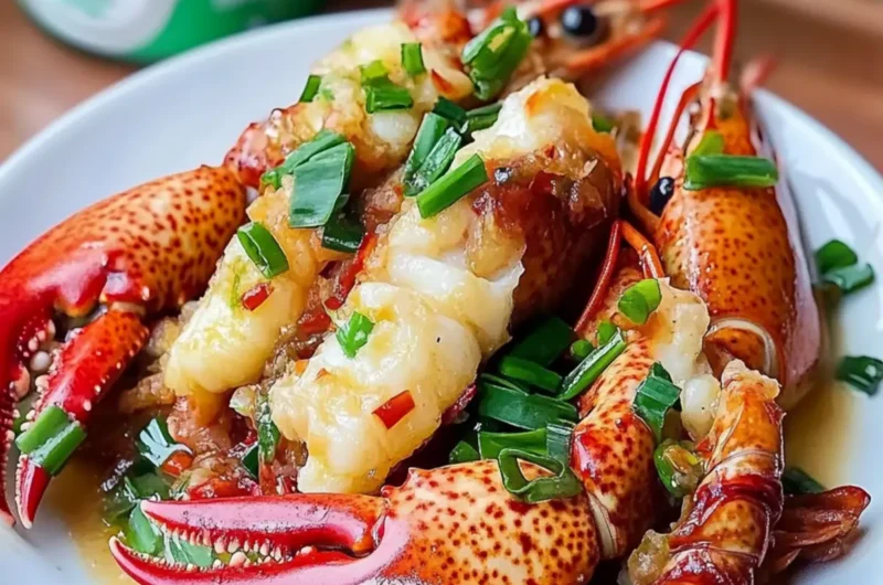 Cantonese Style Ginger Scallion Lobster Recipe to Impress Friends