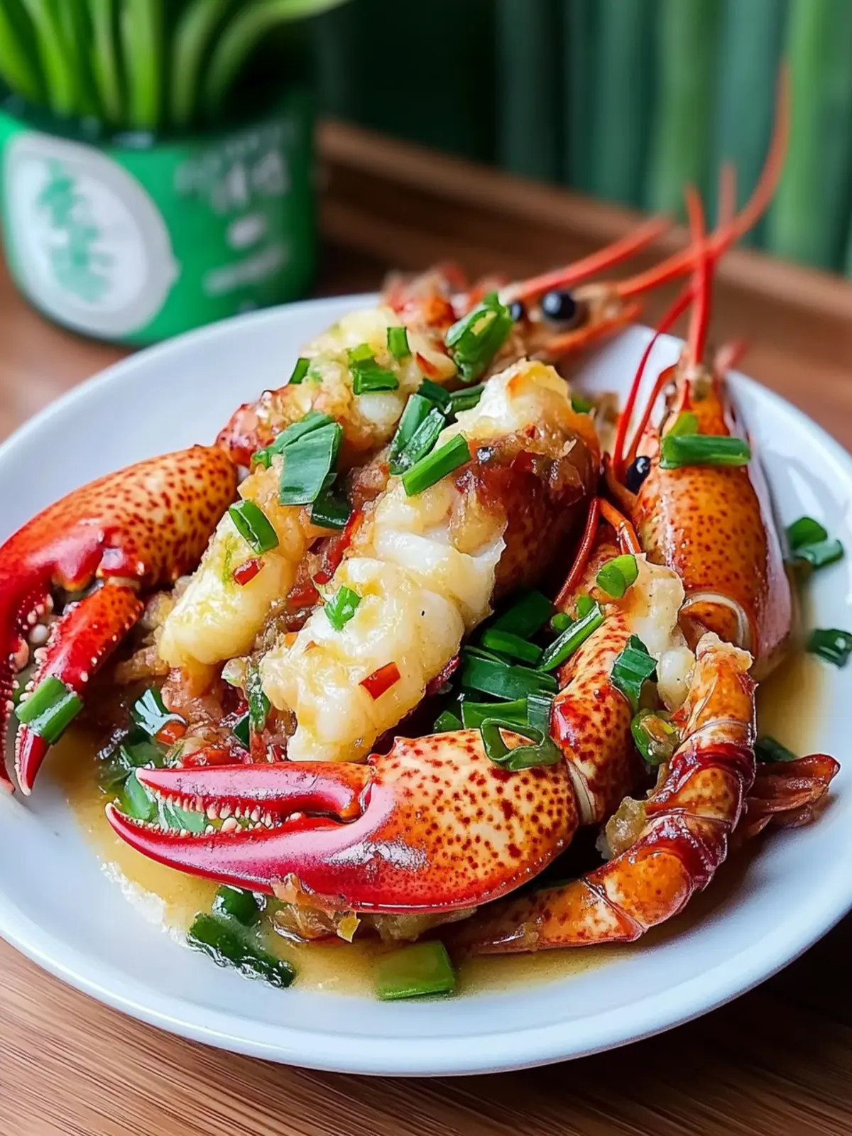 Cantonese Style Ginger Scallion Lobster Recipe to Impress Friends