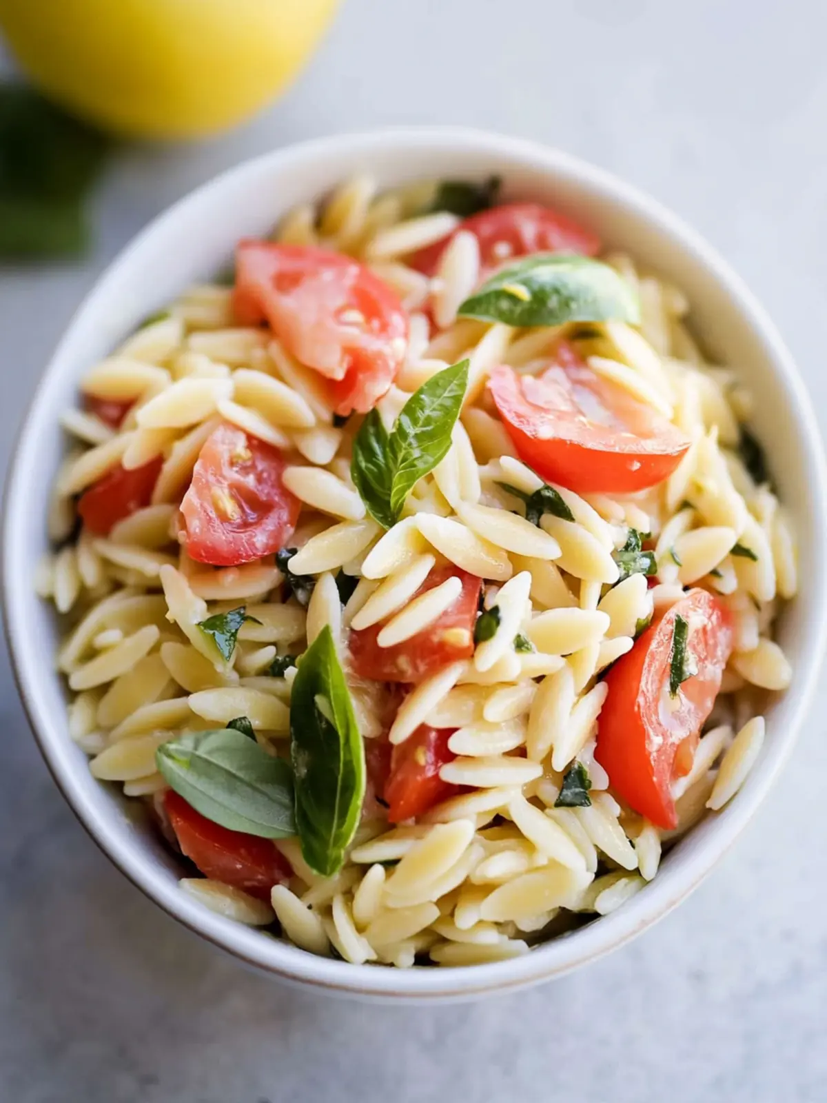 Zesty Easy Lemon Orzo Pasta Salad for a Fresh Taste Adventure 2 Easy Lemon Orzo Pasta Salad