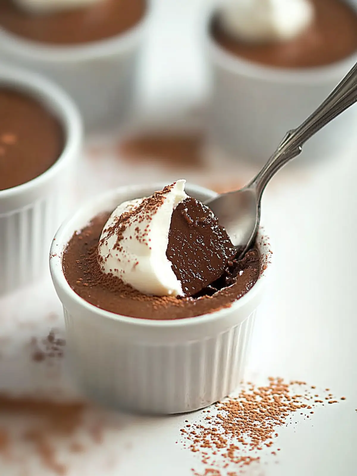 Indulge in Decadent Chocolate Pots de Crème Bliss 2 Chocolate Pots de Crème