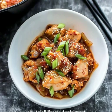 Tender Slow Cooker Korean Spicy Braised Chicken Delight 9 Slow Cooker Korean Spicy Braised Chicken