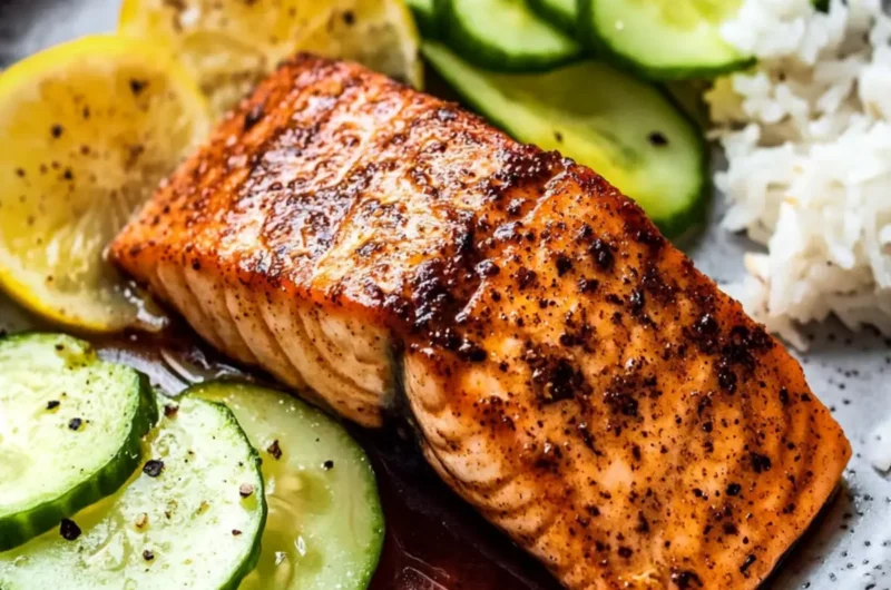 Baked Five Spice Salmon (30 minute meal!)