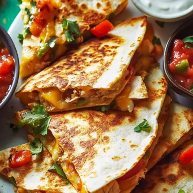 Savory Chicken Quesadillas: Quick, Customizable Family Delight 9 Chicken Quesadillas