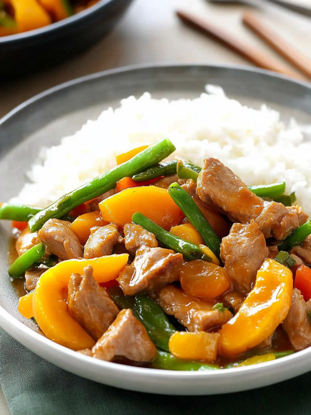 Mandarin Pork Stir-Fry