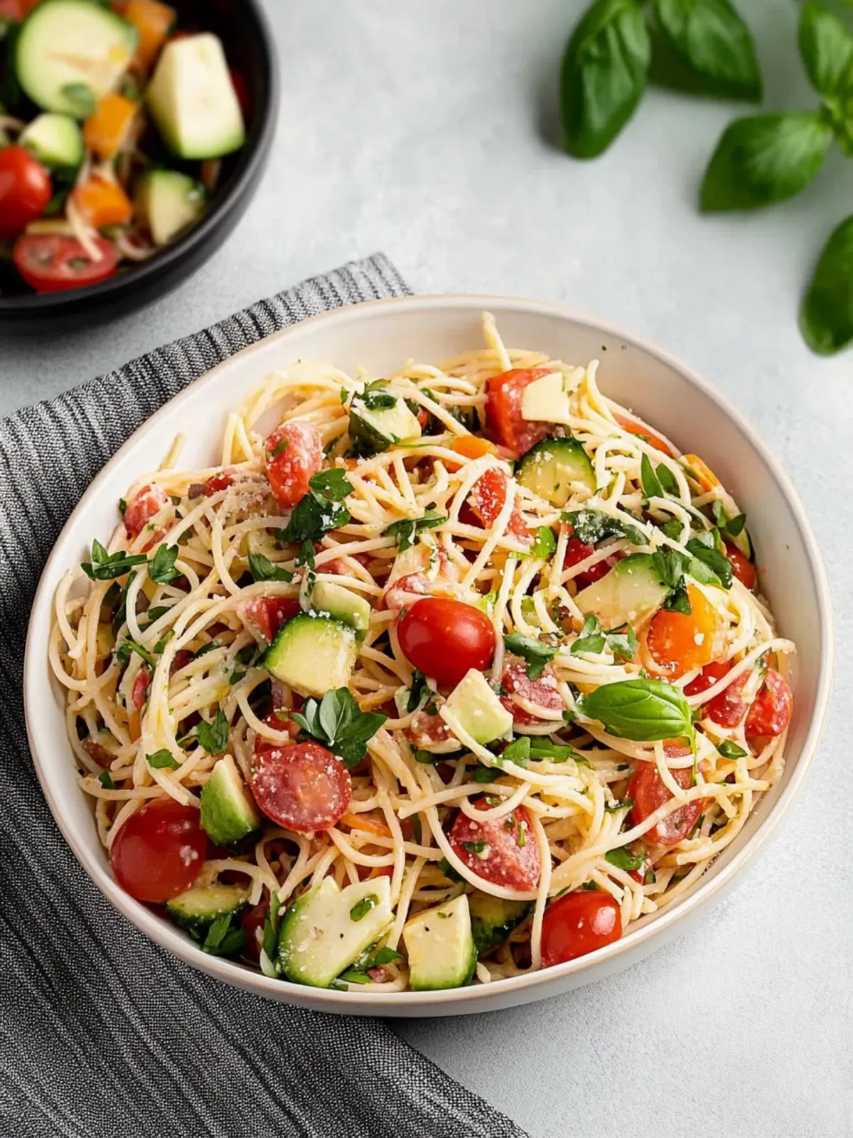 Vibrant Spaghetti Salad: Easy Recipe for Summer Gatherings 4 Spaghetti Salad