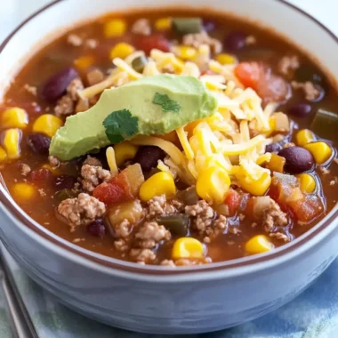Cozy Up with Crock Pot Taco Soup for Effortless Flavor 10 Crock Pot Taco Soup