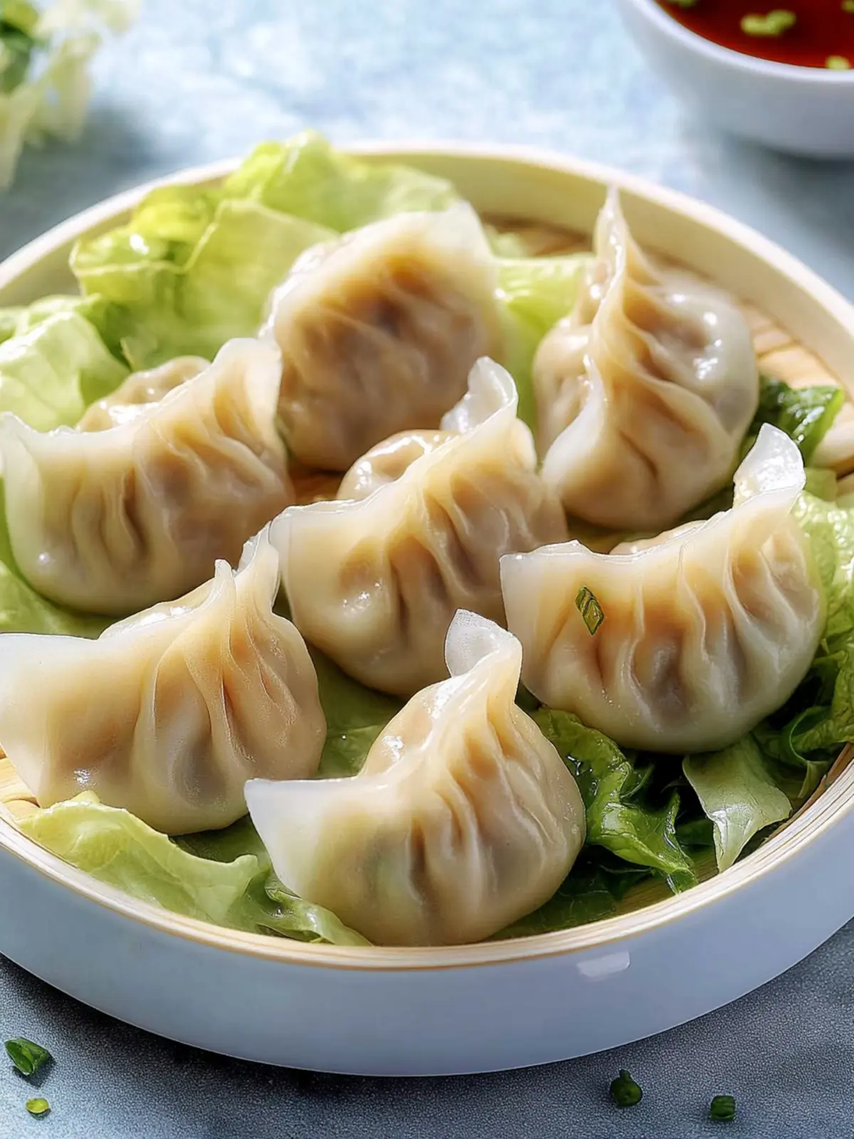 Healthy Steamed Dumplings