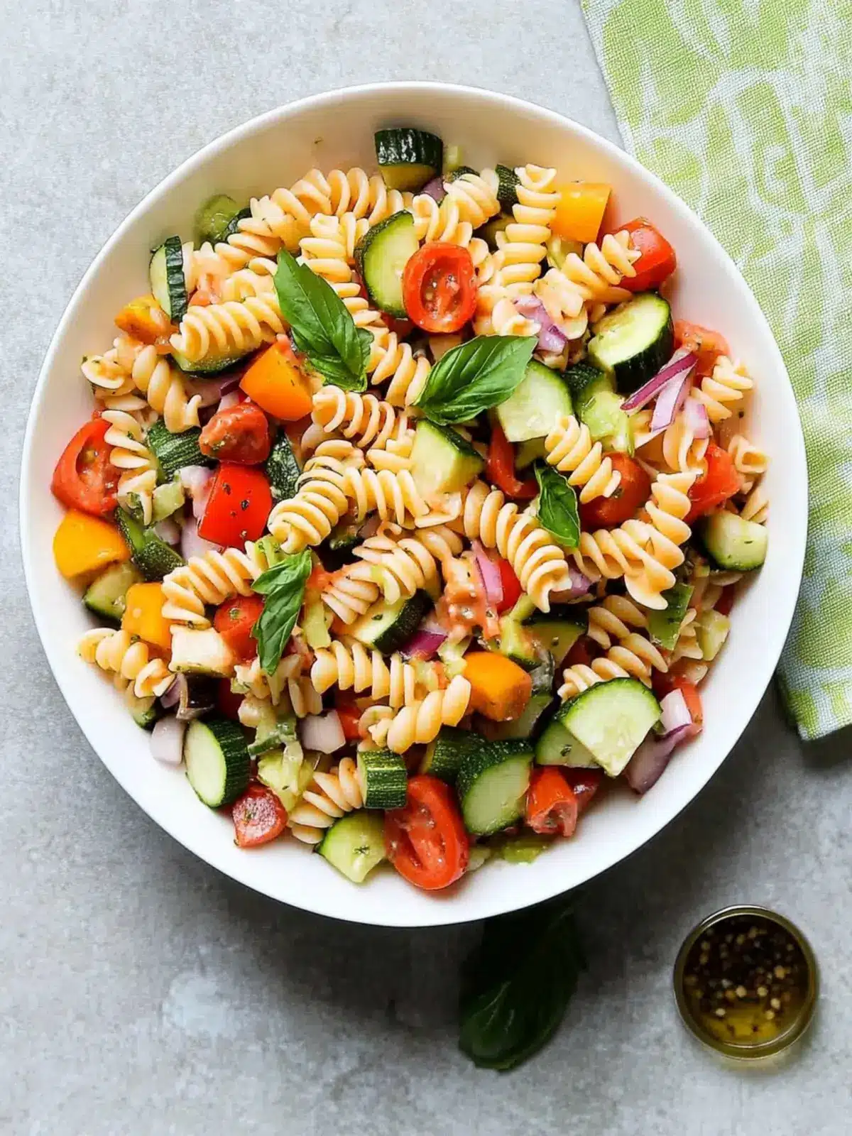 Colorful Veggie Pasta Salad: The Ultimate Summer Side Dish 2 Veggie Pasta Salad
