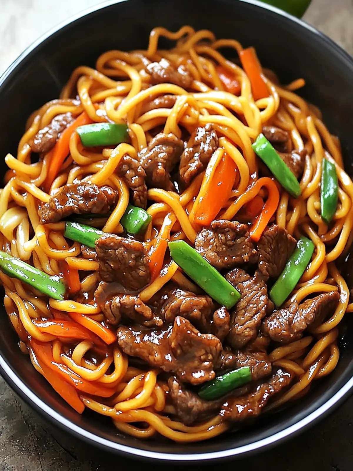 Quick Beef Lo Mein: Your Easy Homemade Chinese Delight