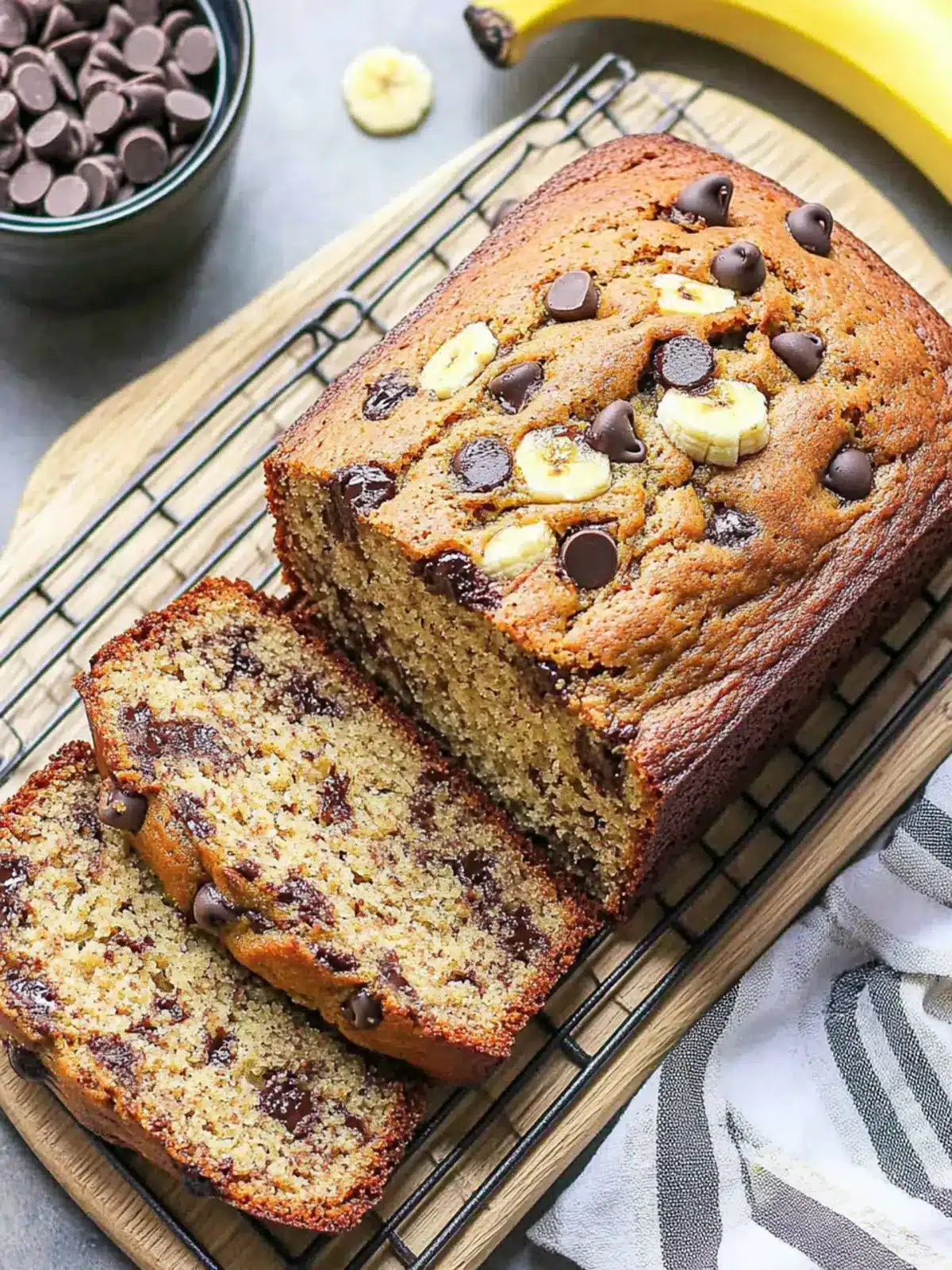 Chocolate Chip Banana Bread